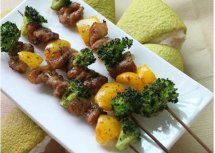 黑椒烤肉串